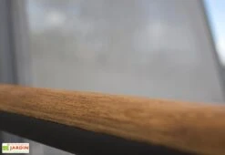 Rocking Chair D’Extérieur En Aluminium Et Textilène Honfleur -Pas Cher Salon Mobilier Magasin accoudoir bois fauteuil jardin rocking chair