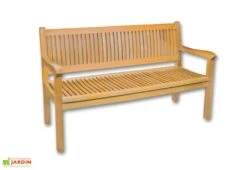 Banc De Jardin En Bois De Teck Gentle 55 X 150 Cm