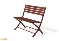 Banc Pliant En Aluminium Marius -Pas Cher Salon Mobilier Magasin banc pliant aluminium marius 4