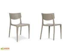 Chaise De Jardin Empilable En Polypropylène Renforcé – Town -Pas Cher Salon Mobilier Magasin chaise empilable polypropyle ne 03