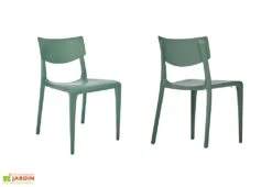 Chaise De Jardin Empilable En Polypropylène Renforcé – Town -Pas Cher Salon Mobilier Magasin chaise empilable polypropyle ne 04