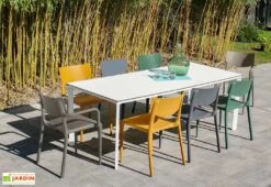 Chaise De Jardin Empilable En Polypropylène Renforcé – Town -Pas Cher Salon Mobilier Magasin chaise empilable polypropyle ne 07