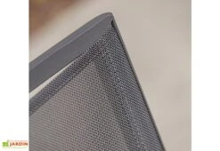 Chaise De Jardin Empilable En Aluminium Et Textilène Stockholm -Pas Cher Salon Mobilier Magasin chaise jardin empilable aluminium textilene stockholm