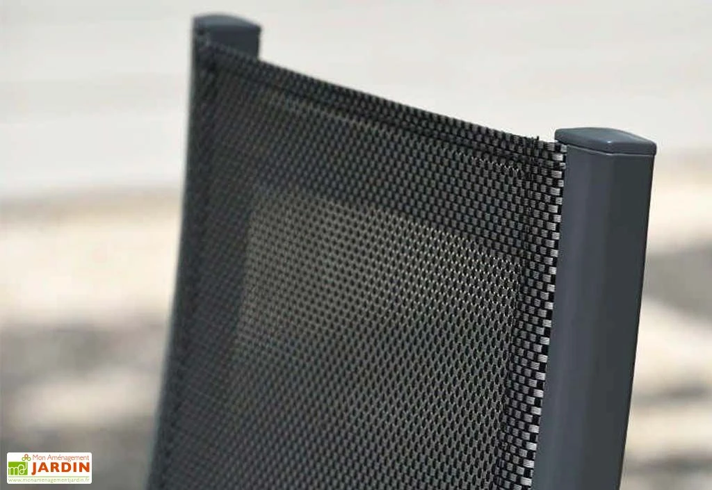 Chaise De Jardin Pliante En Aluminium Et Polyester Angela Deluxe 3 Chaise De Jardin Pliante En Aluminium Et Polyester Angela Deluxe – Image 3