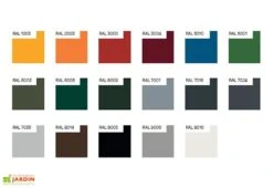 Table De Pique-nique En Bois De Pin Traité Et Acier Galvanisé Space -Pas Cher Salon Mobilier Magasin coloris structure table pique nique