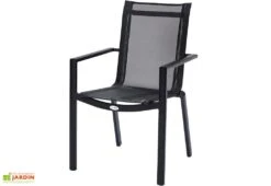 Salon De Jardin Bali : Table Extensible + 6 Fauteuils + 4 Chaises -Pas Cher Salon Mobilier Magasin fauteuil bali blackstar 1