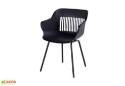 Fauteuil De Jardin En Aluminium Et Résine Jill Element (Lot De 2)