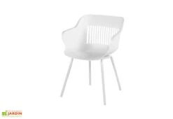 Fauteuil De Jardin En Aluminium Et Résine Jill Element (Lot De 2) -Pas Cher Salon Mobilier Magasin fauteuil jardin aluminium resine jill element