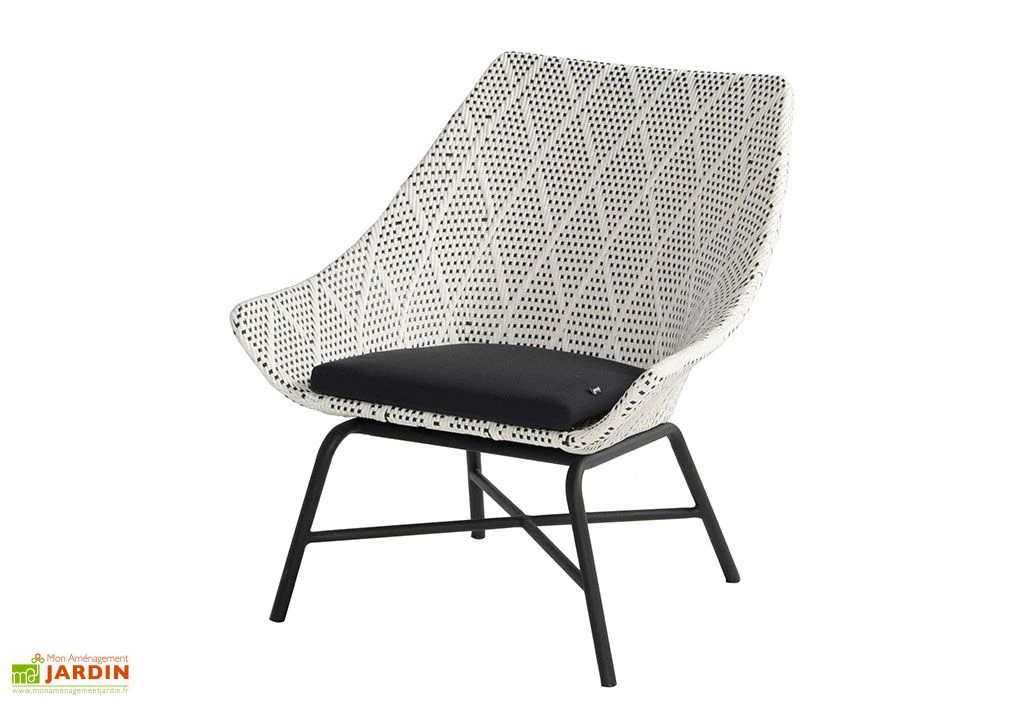 Fauteuil De Jardin Bas En Aluminium Et Osier Delphine Lounge Diamond 1 Fauteuil De Jardin Bas En Aluminium Et Osier Delphine Lounge Diamond