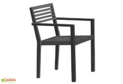 Fauteuil De Jardin Empilable En Aluminium Gaston (4 Coloris) 8 Fauteuil De Jardin Empilable En Aluminium Gaston (4 Coloris) -Pas Cher Salon Mobilier Magasin fauteuil jardin empilable aluminium gaston 4 coloris 2