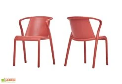 Fauteuil De Jardin Empilable En Polypropylène Renforcé – Fado -Pas Cher Salon Mobilier Magasin fauteuil jardin empilable plastique 1 1