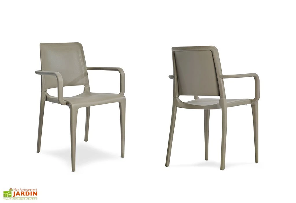 Fauteuil De Jardin Empilable En Polypropylène Renforcé – Hall 3 Fauteuil De Jardin Empilable En Polypropylène Renforcé – Hall – Image 3
