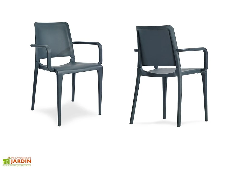 Fauteuil De Jardin Empilable En Polypropylène Renforcé – Hall 2 Fauteuil De Jardin Empilable En Polypropylène Renforcé – Hall – Image 2