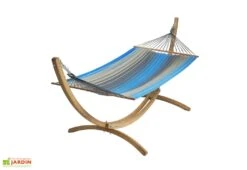 Ensemble Hamac En Tissu Et Support En Bois – Set EsKapade