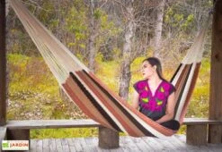 Hamac En Nylon Fait Main 1,80 X 2,30 M - Tecolote XL