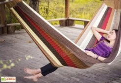 Hamac En Nylon Fait Main 1,80 X 2,30 M - Tecolote XL 6 Hamac En Nylon Fait Main 1,80 X 2,30 M - Tecolote XL -Pas Cher Salon Mobilier Magasin hamac suspendu nylon tecolote xl