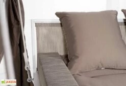 Lit Balancelle De Jardin En Acier Et Rotin Synthétique Deep -Pas Cher Salon Mobilier Magasin lit balancelle jardin acier rotin synthetique deep 4