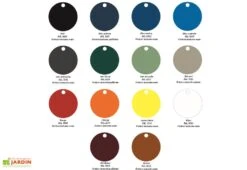 Fauteuil De Jardin En Métal – Nerium -Pas Cher Salon Mobilier Magasin nuancier 1