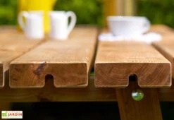 Table De Pique-nique Bois Autoclave Brun + Bancs Rabattables – Jelgava 9 Table De Pique-nique Bois Autoclave Brun + Bancs Rabattables – Jelgava -Pas Cher Salon Mobilier Magasin plateau table pique nique ekju 253001