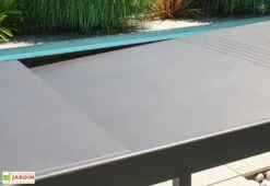 Table De Jardin Extensible En Aluminium Gaston – 135/270 Cm -Pas Cher Salon Mobilier Magasin rallonge table jardin extensible aluminium gaston