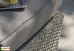 Salon De Jardin En Résine Tressée : Deux Canapés 3 Pl + 2 Pl + 1 Table -Pas Cher Salon Mobilier Magasin resine tressee salon jardin