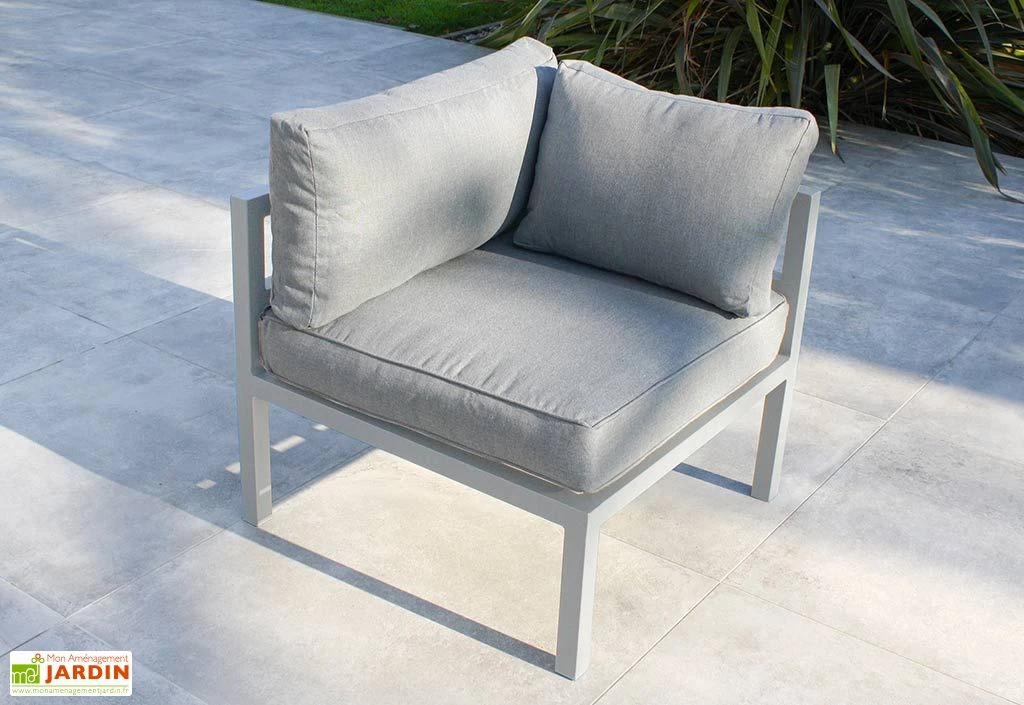 Salon De Jardin 6 Places En Aluminium - Beaubourg 3 Salon De Jardin 6 Places En Aluminium - Beaubourg – Image 3