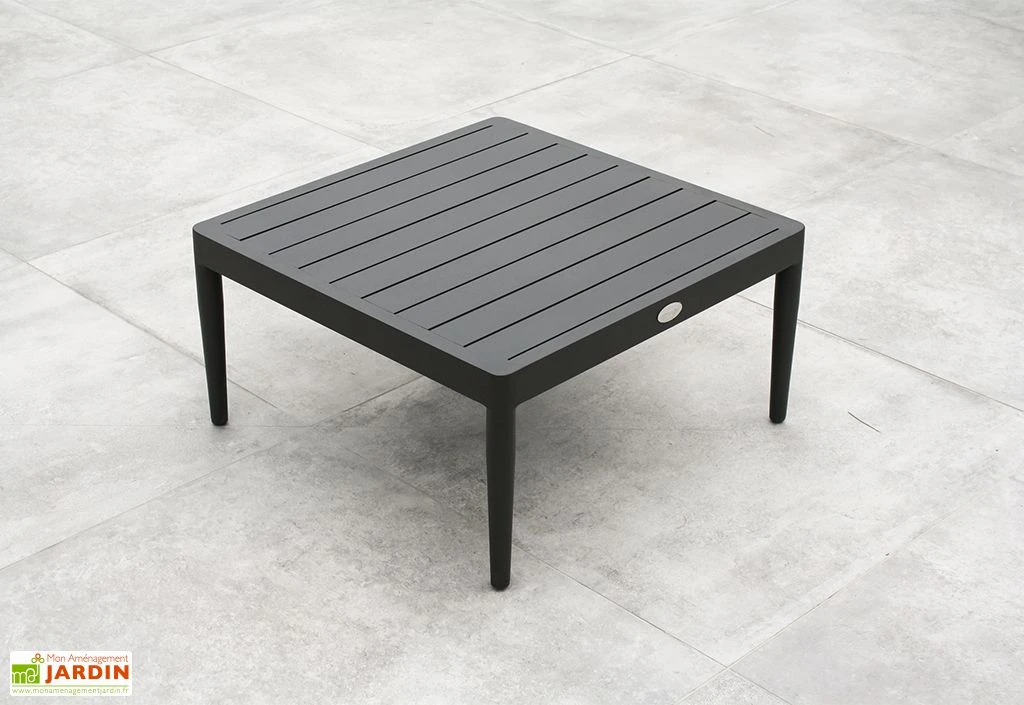 Salon De Jardin 4 Places En Aluminium Ankara Anthracite 4 Salon De Jardin 4 Places En Aluminium Ankara Anthracite – Image 4