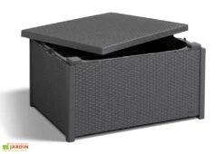 Keter Salon De Jardin En Résine Tressée 4 Places - Merano -Pas Cher Salon Mobilier Magasin salon de jardin bas keter table