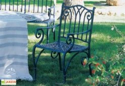 Salon De Jardin En Aluminium Sahara : 1 Table + 4 Fauteuils -Pas Cher Salon Mobilier Magasin salon jardin aluminium sahara 3