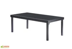 Salon De Jardin Modulo : Table Extensible + 12 Fauteuils -Pas Cher Salon Mobilier Magasin salon jardin modulo wilsa table extensible fauteuils aluminium verre 7 2