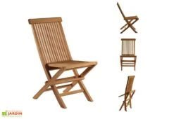 Salon De Jardin En Bois De Teck – 1 Table Ovale 240 Cm Et 8 Chaises -Pas Cher Salon Mobilier Magasin salon jardin teck brut ovale 4