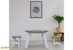 Axi Table Pour Enfant En Bois De Hemlock + Tabourets -Pas Cher Salon Mobilier Magasin table enfant bois hemlock tabourets 2