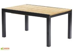 Salon De Jardin Bali : Table Extensible + 6 Fauteuils + 4 Chaises -Pas Cher Salon Mobilier Magasin table fermee salon de jardin aluminium bois 10 personnes