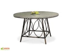 Pas Cher Salon Mobilier Magasin -Pas Cher Salon Mobilier Magasin table jardin verre aluminium resine tressee