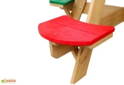 Axi Table De Pique-Nique Ronde En Bois De Hemlock UFO ⌀ 65 Cm 8 Axi Table De Pique-Nique Ronde En Bois De Hemlock UFO ⌀ 65 Cm -Pas Cher Salon Mobilier Magasin table pique nique ronde bois hemlock ufo 65cm 4