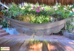 Hamac En Coton Tissé à La Main 2 X 2,37 M - Mombacho XL