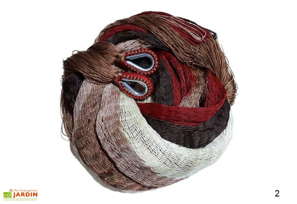 Hamac En Nylon Fait Main 1,80 X 2,30 M - Tecolote XL 4 Hamac En Nylon Fait Main 1,80 X 2,30 M - Tecolote XL – Image 4